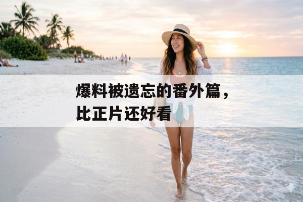 爆料被遗忘的番外篇，比正片还好看